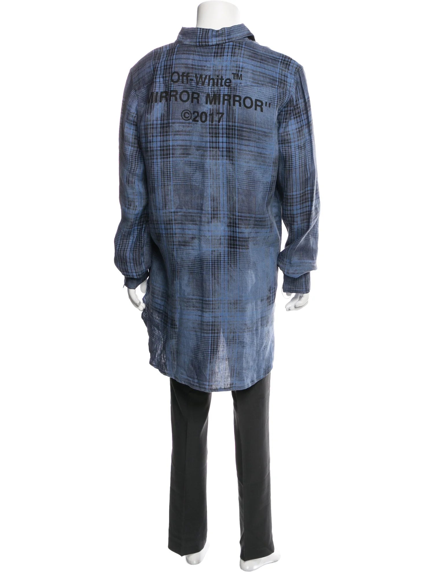 Off-White Plaid Shirt