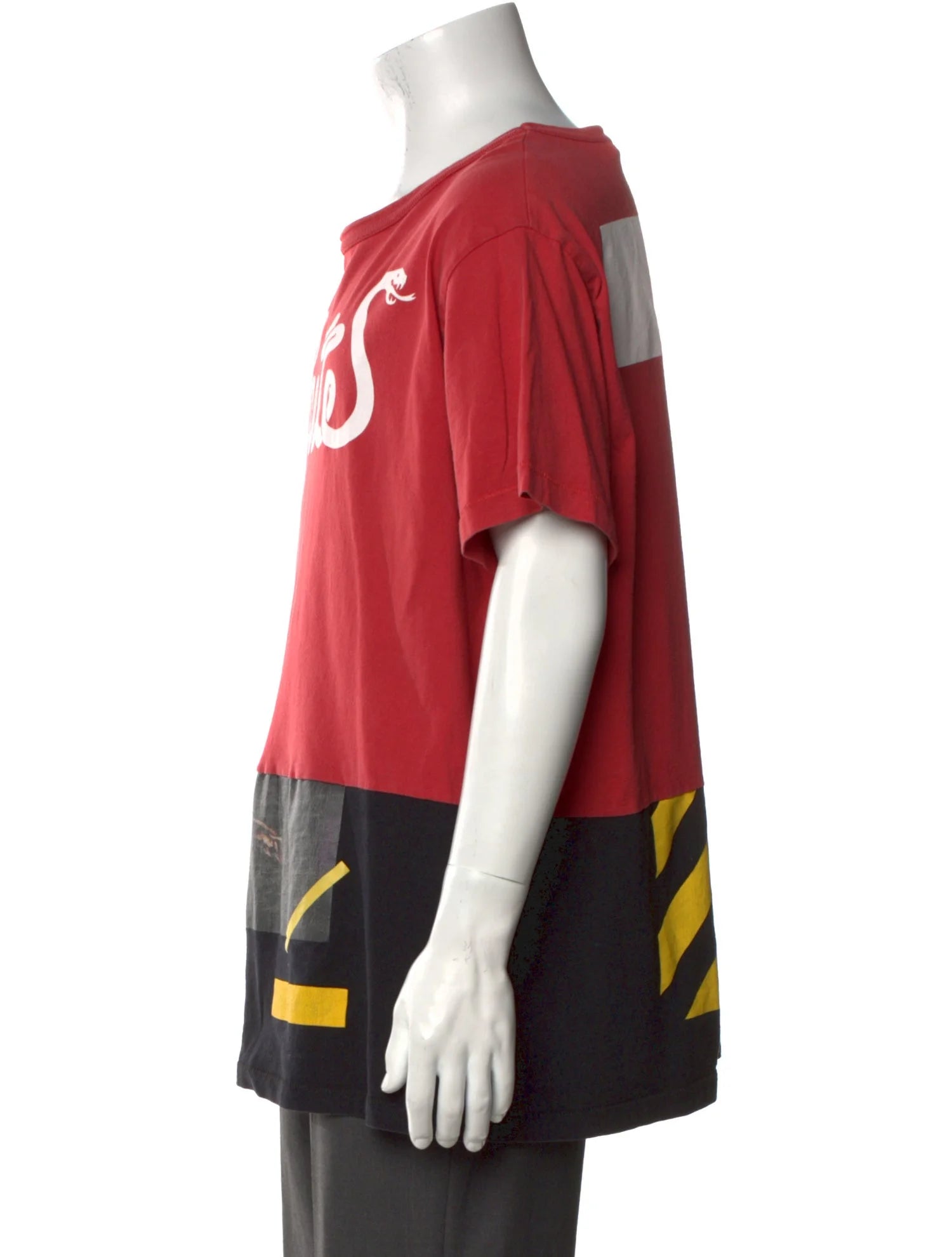 OFF WHITE TWO TONE SHIRT