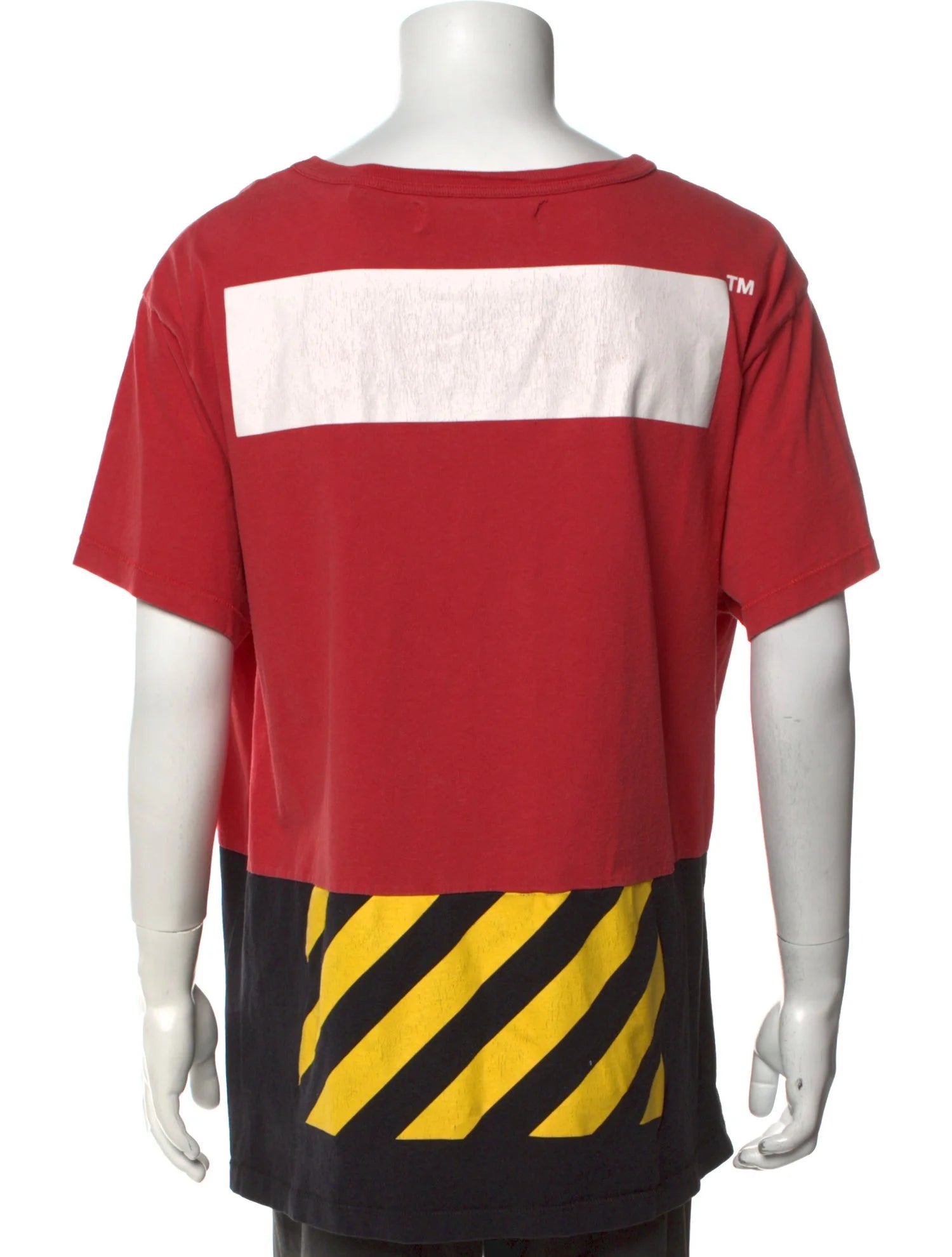 OFF WHITE TWO TONE SHIRT