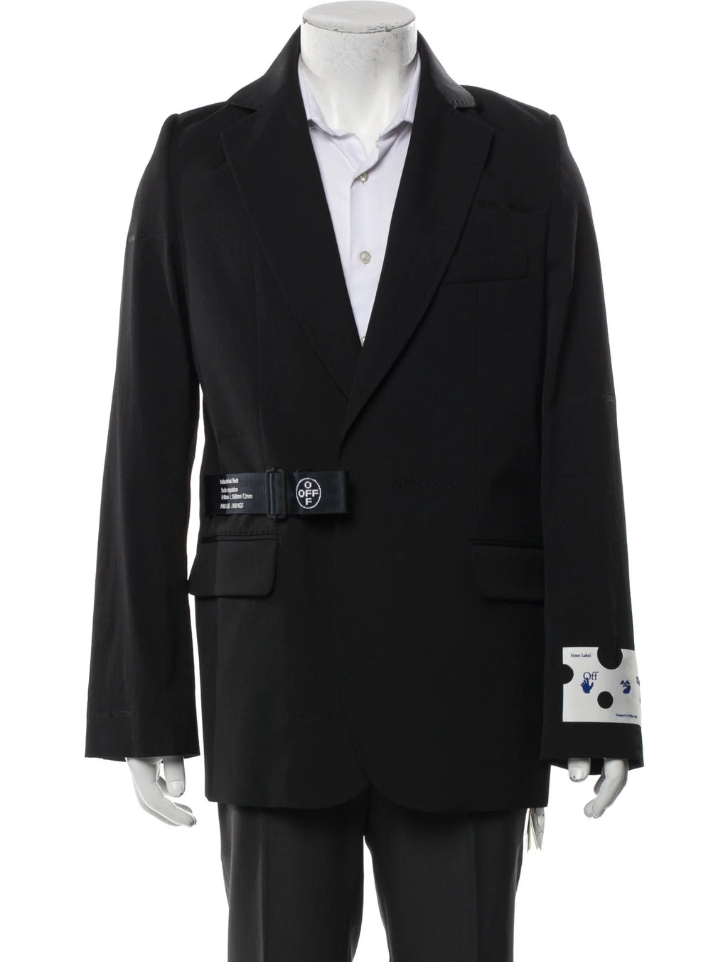 Off-White Virgin Wool Blazer
