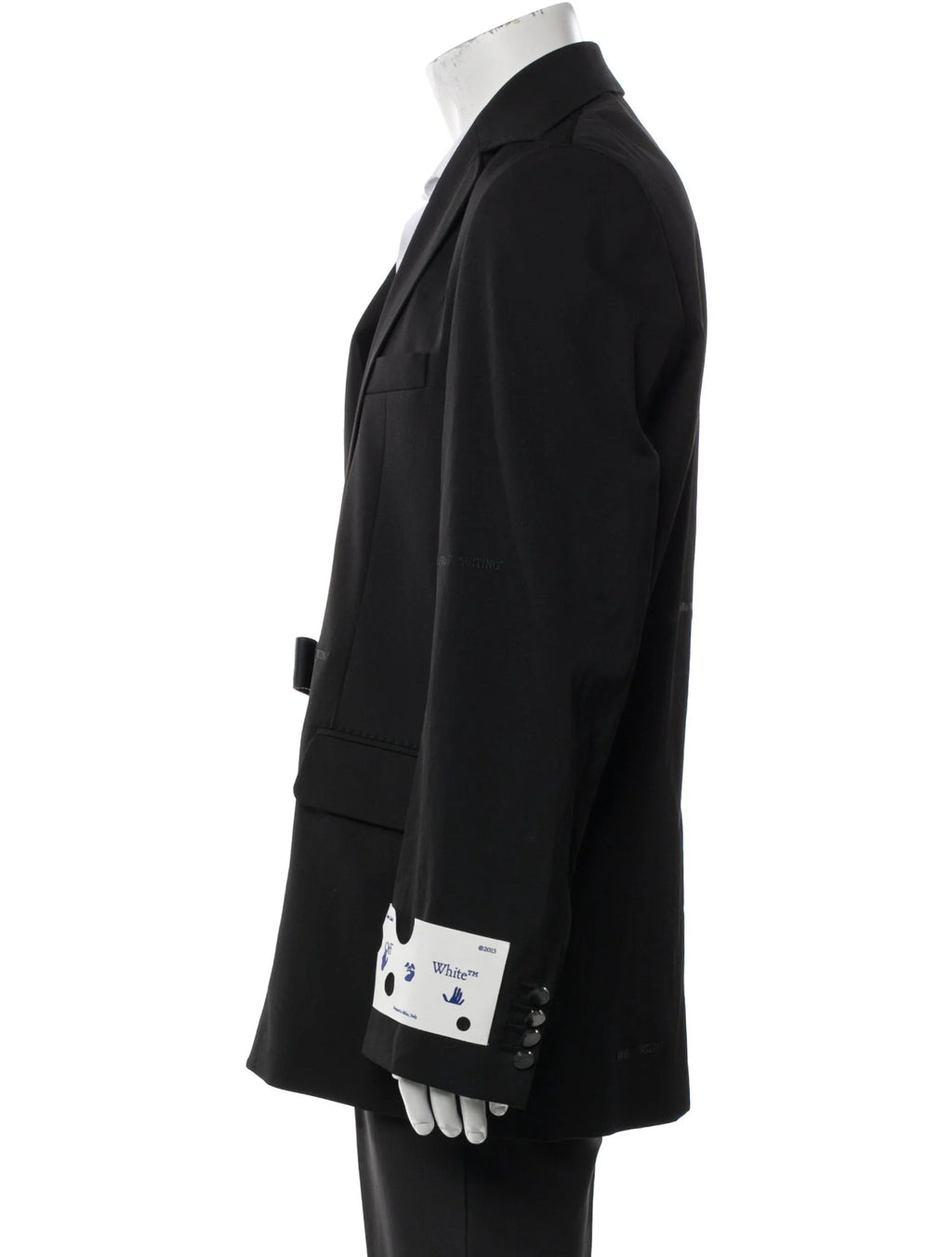 Off-White Virgin Wool Blazer