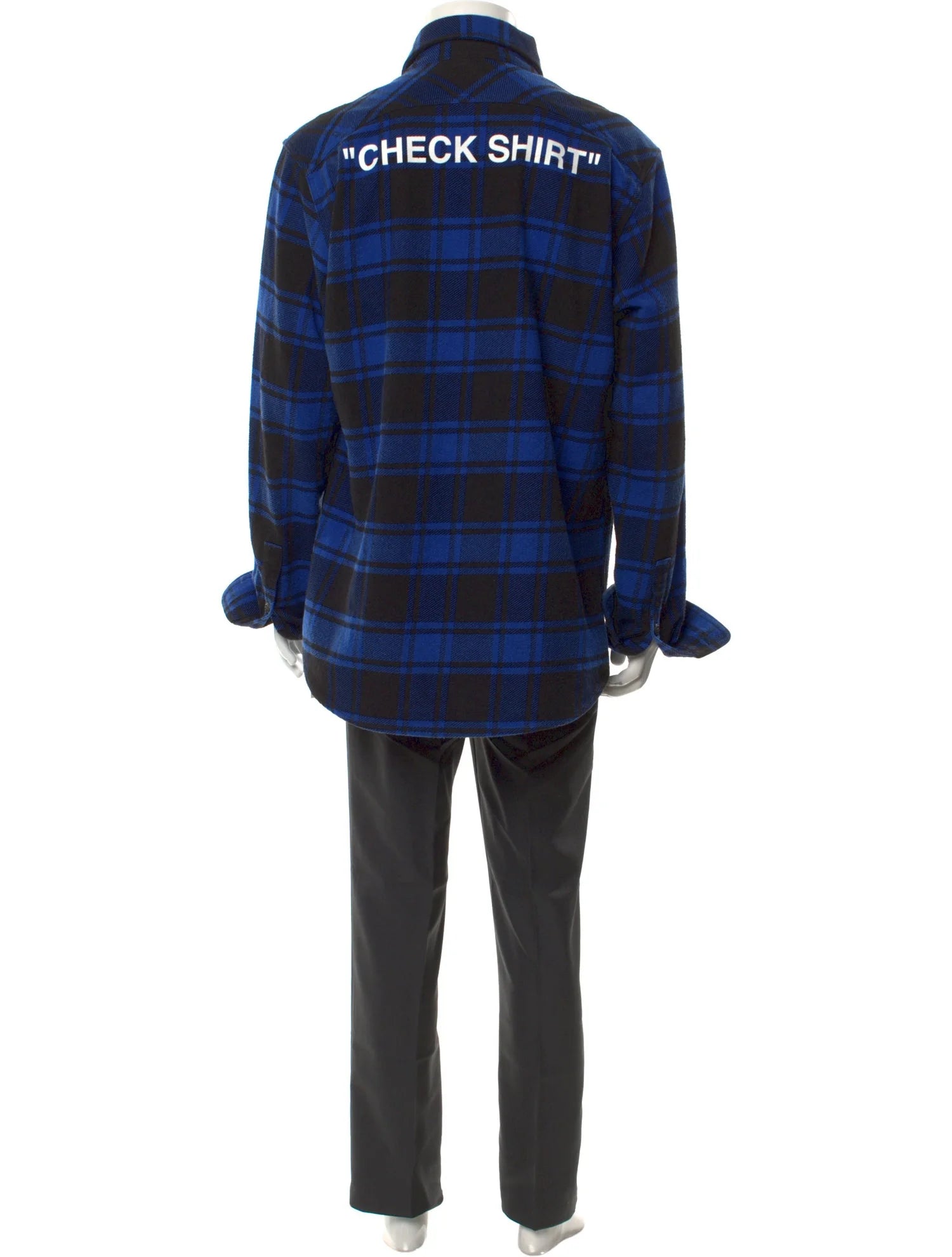 Off-White Plaid Shirt