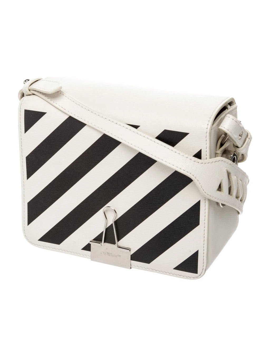 OFF WHITE STRIPER BAG