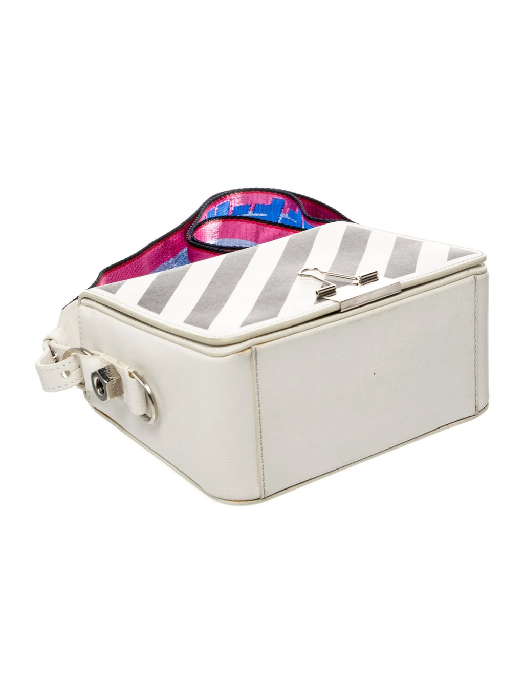 OFF WHITE STRIPER BAG