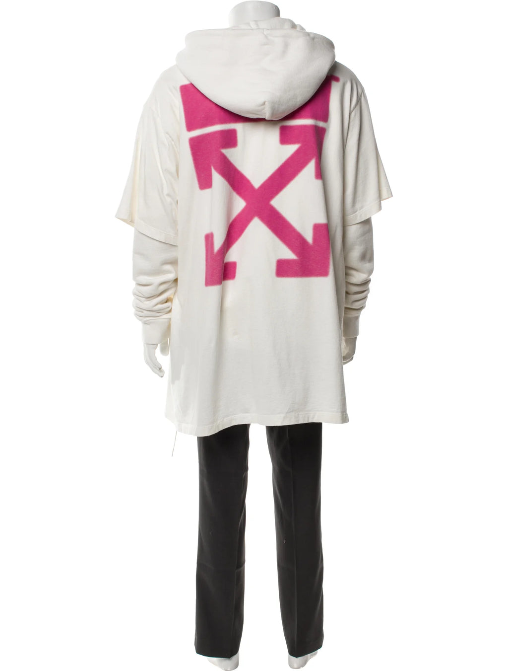 Off White Graphic Hoodie