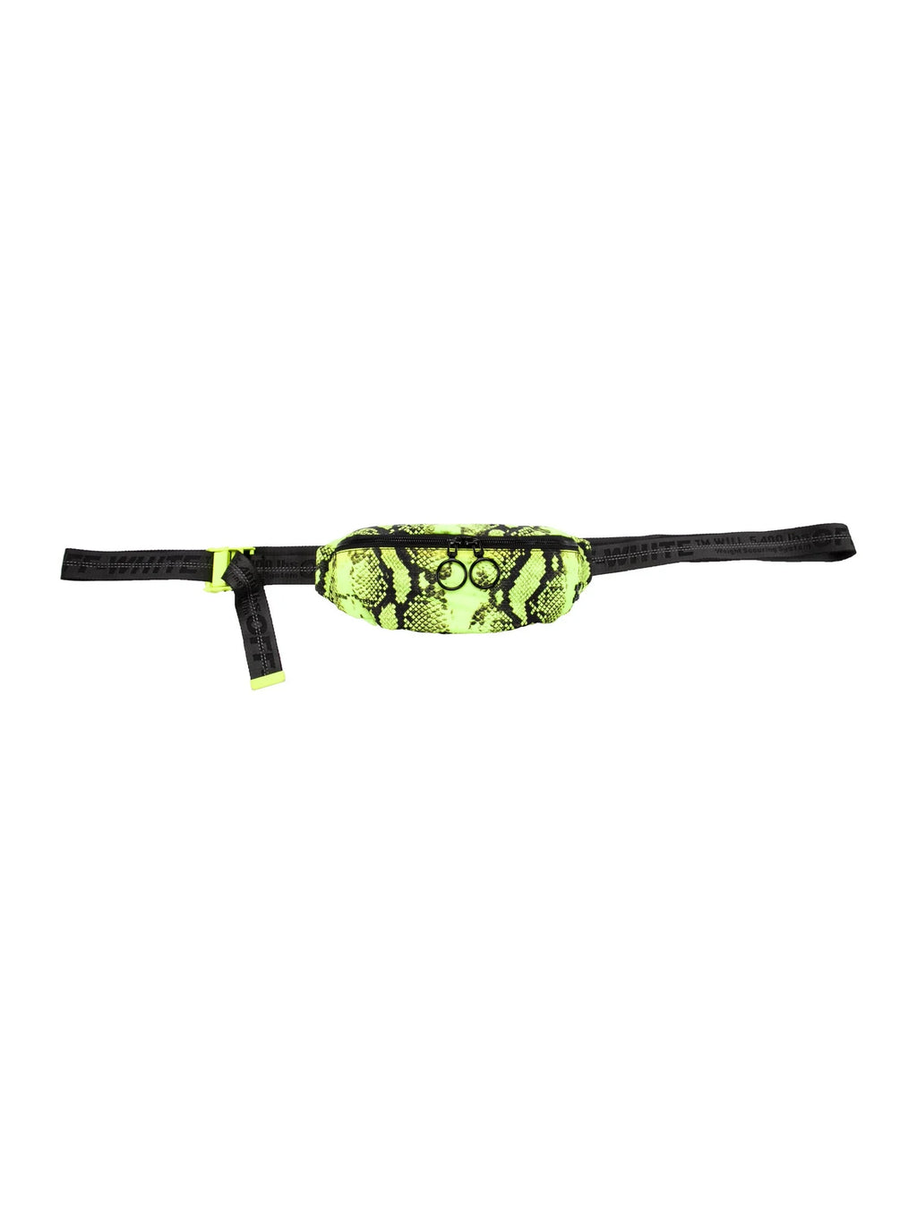 OFF-WHITE SNAKESKIN WAIST BAG