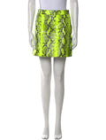 Off White Snakeskin Skirt