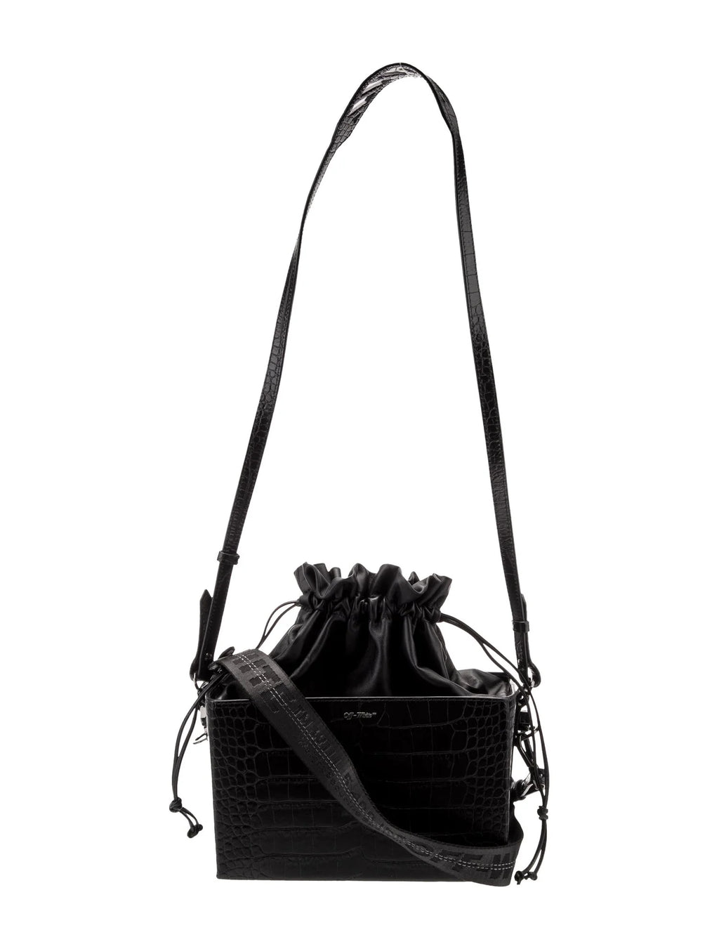 Off-White Embossed Bag Black