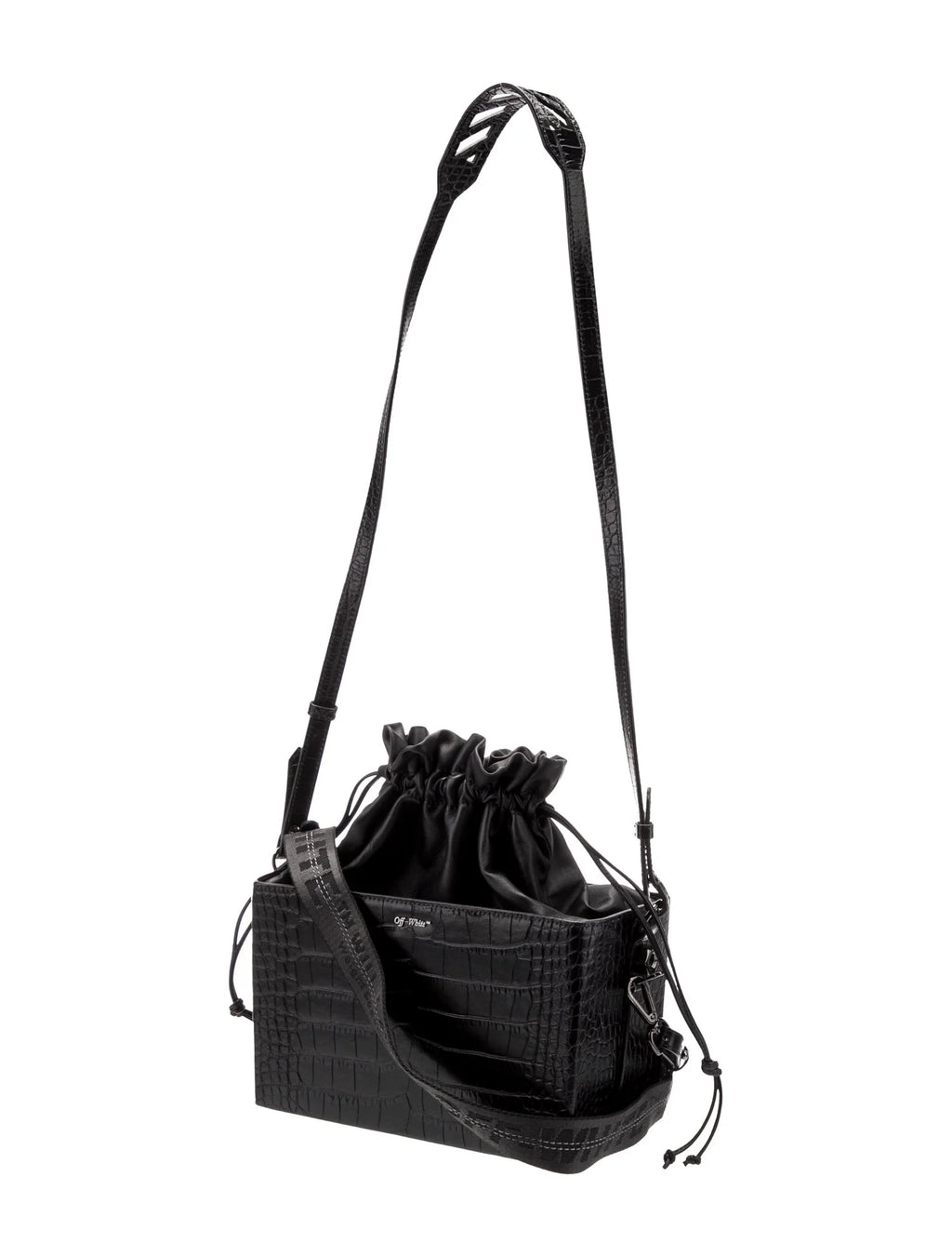 Off-White Embossed Bag Black