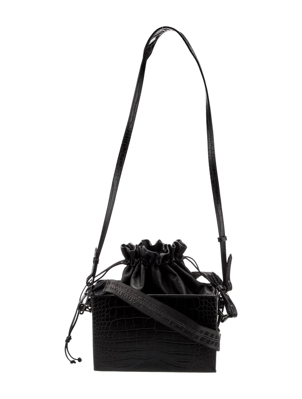 Off-White Embossed Bag Black