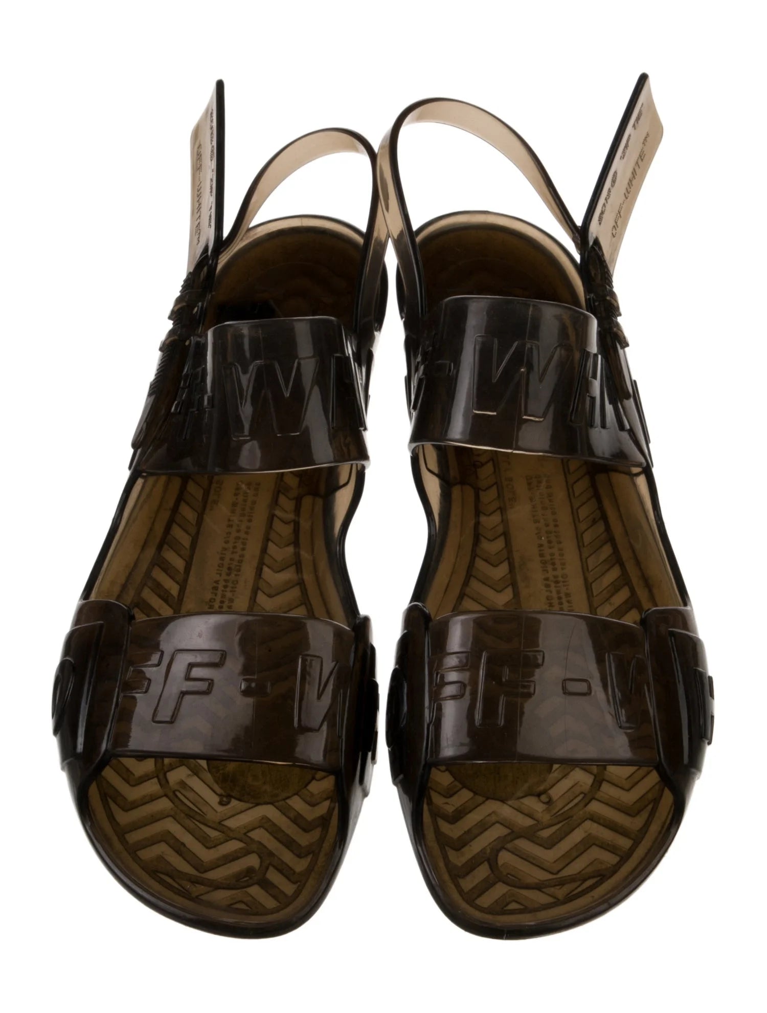 OFF-WHITE Jelly Sandal