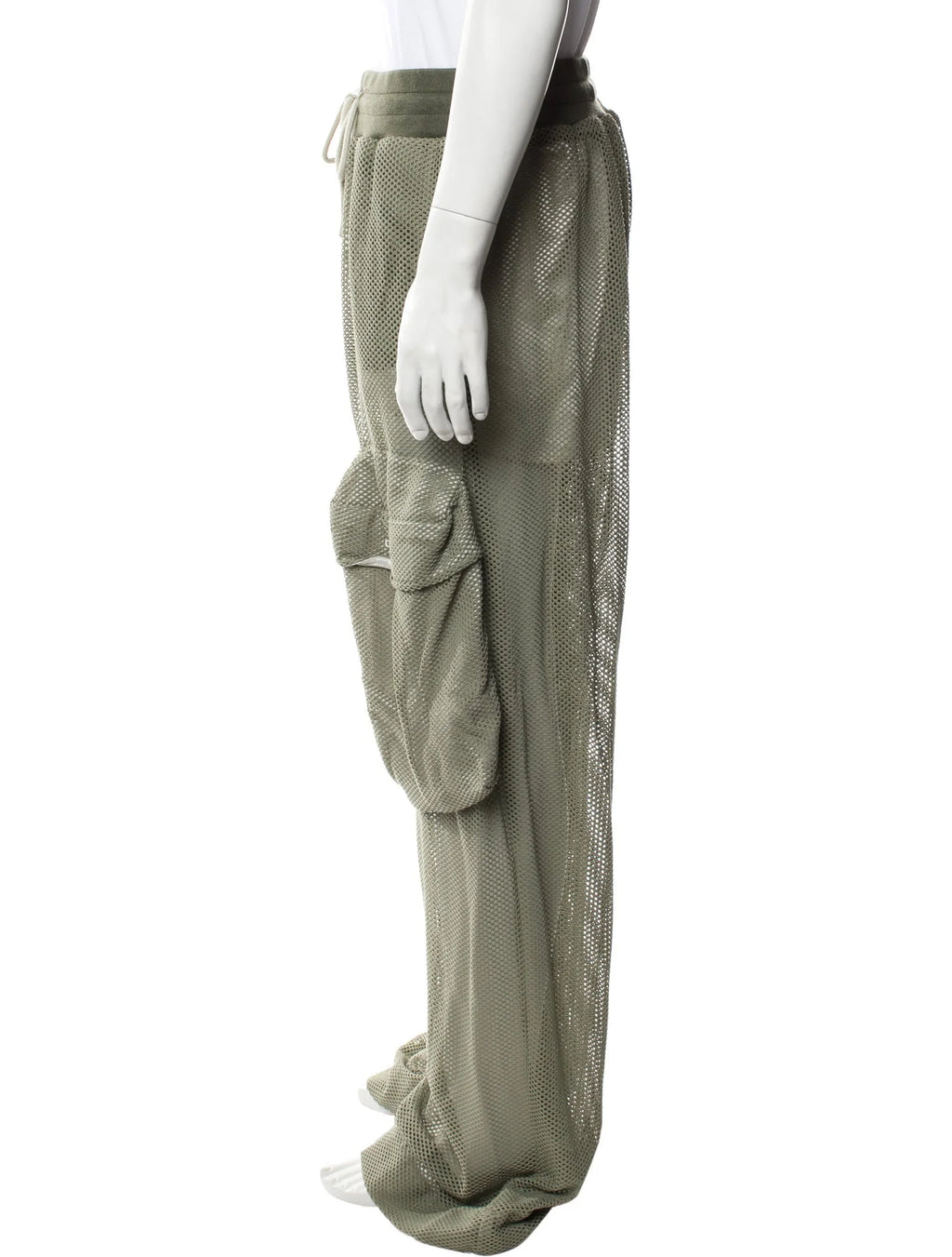 OFF-WHITE NETTED CASUAL PANTS