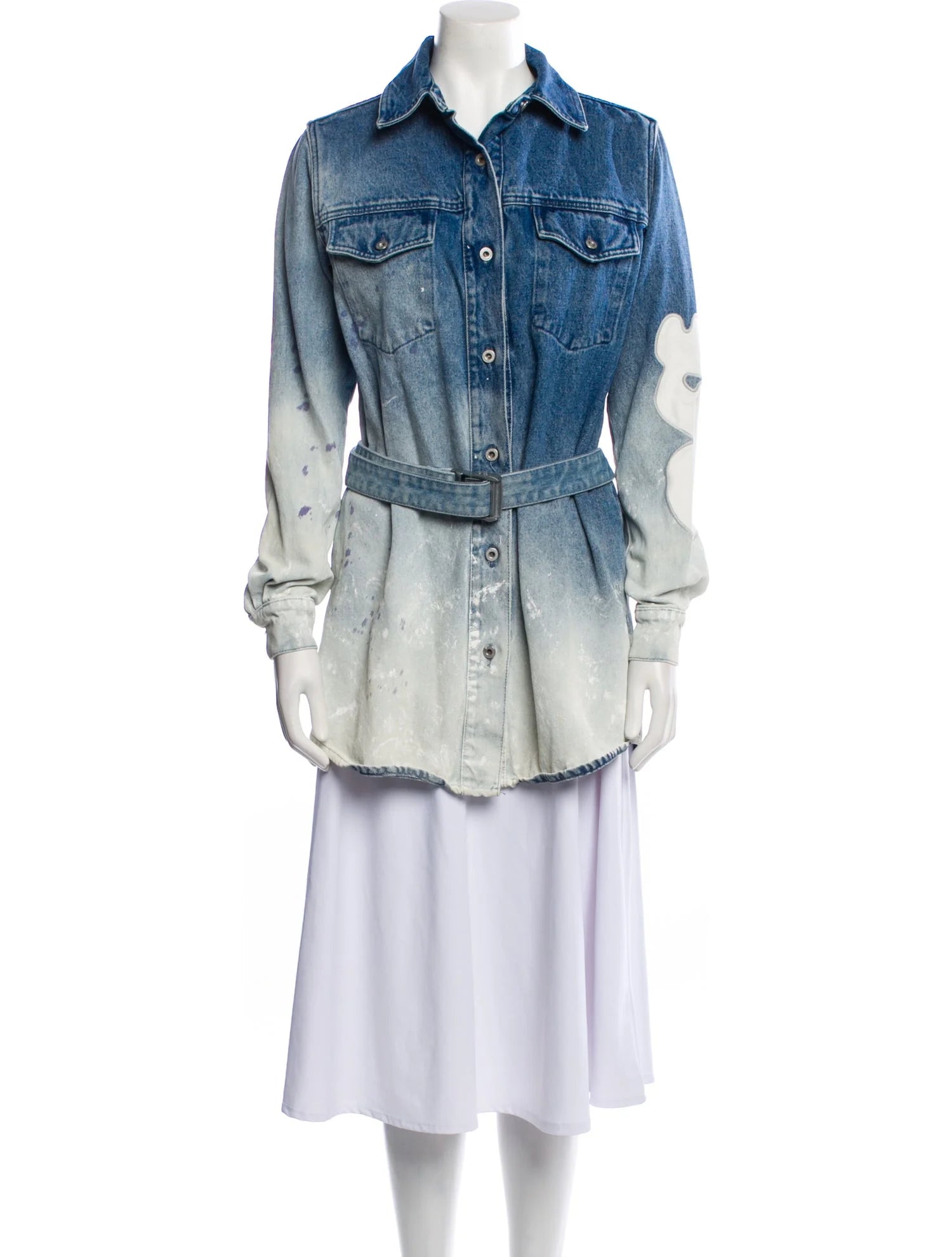 OFF White denim button shirt