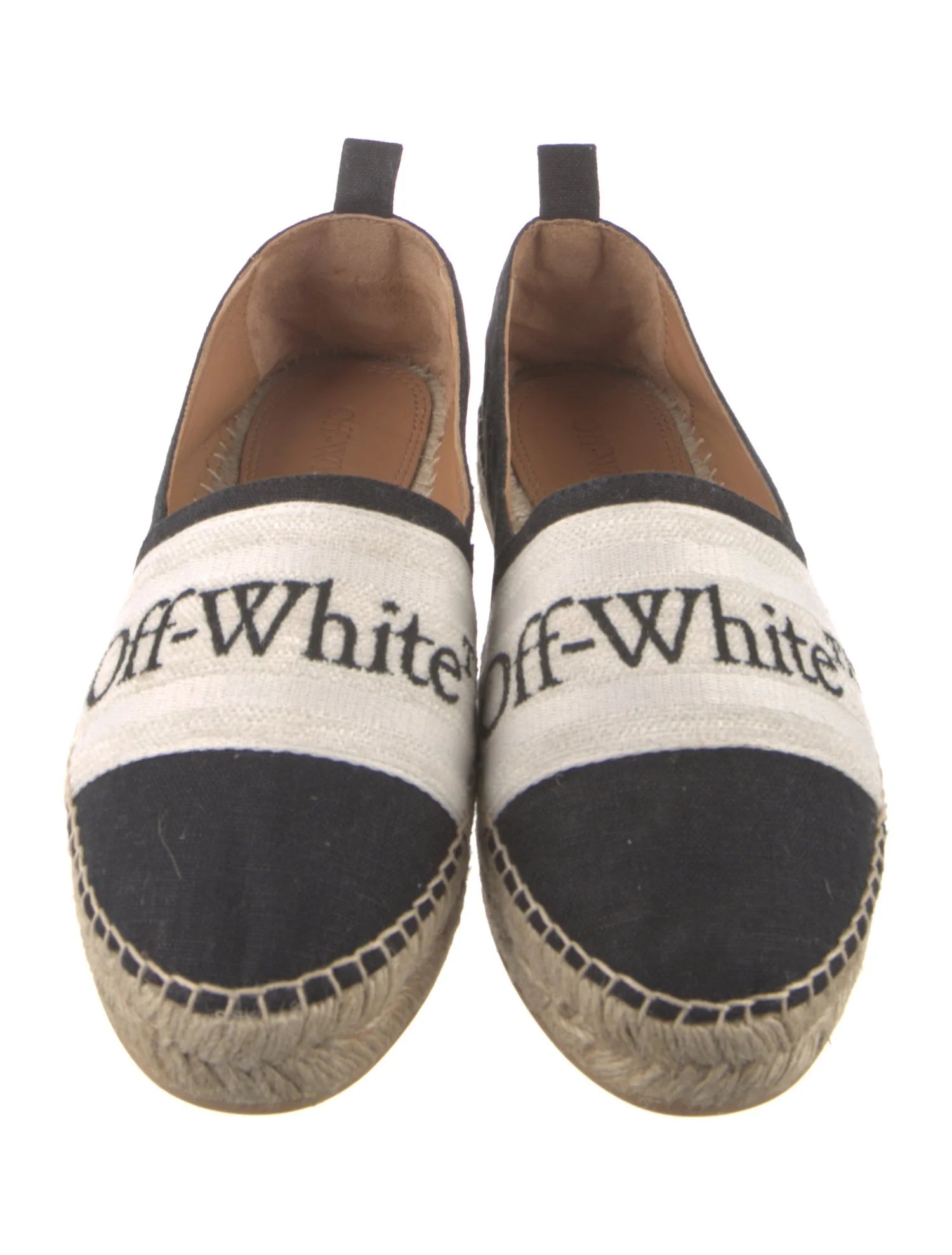 Off-White Canvas Espadrilles
