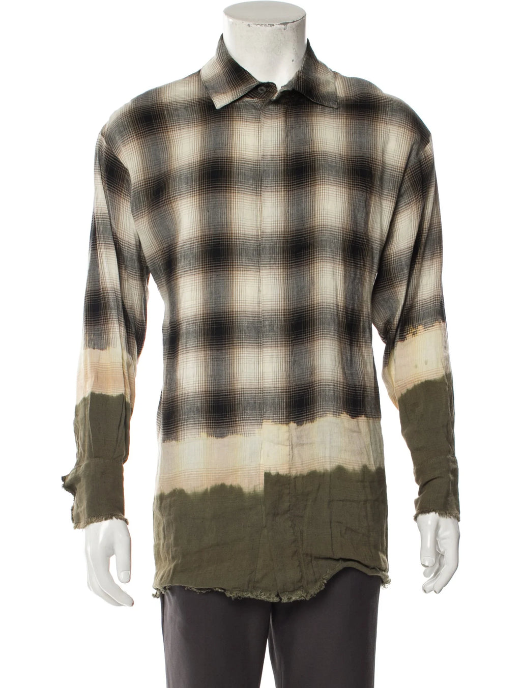 Palm Angels Plaid Ombre Shirt