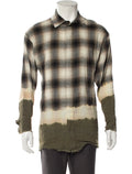 Palm Angels Plaid Ombre Shirt