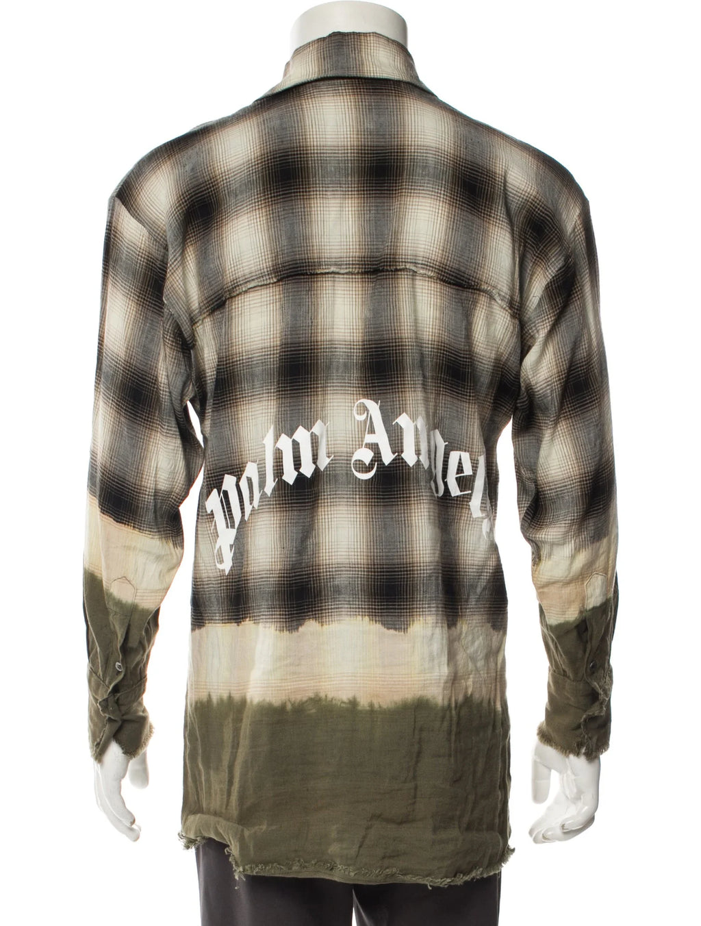 Palm Angels Plaid Ombre Shirt