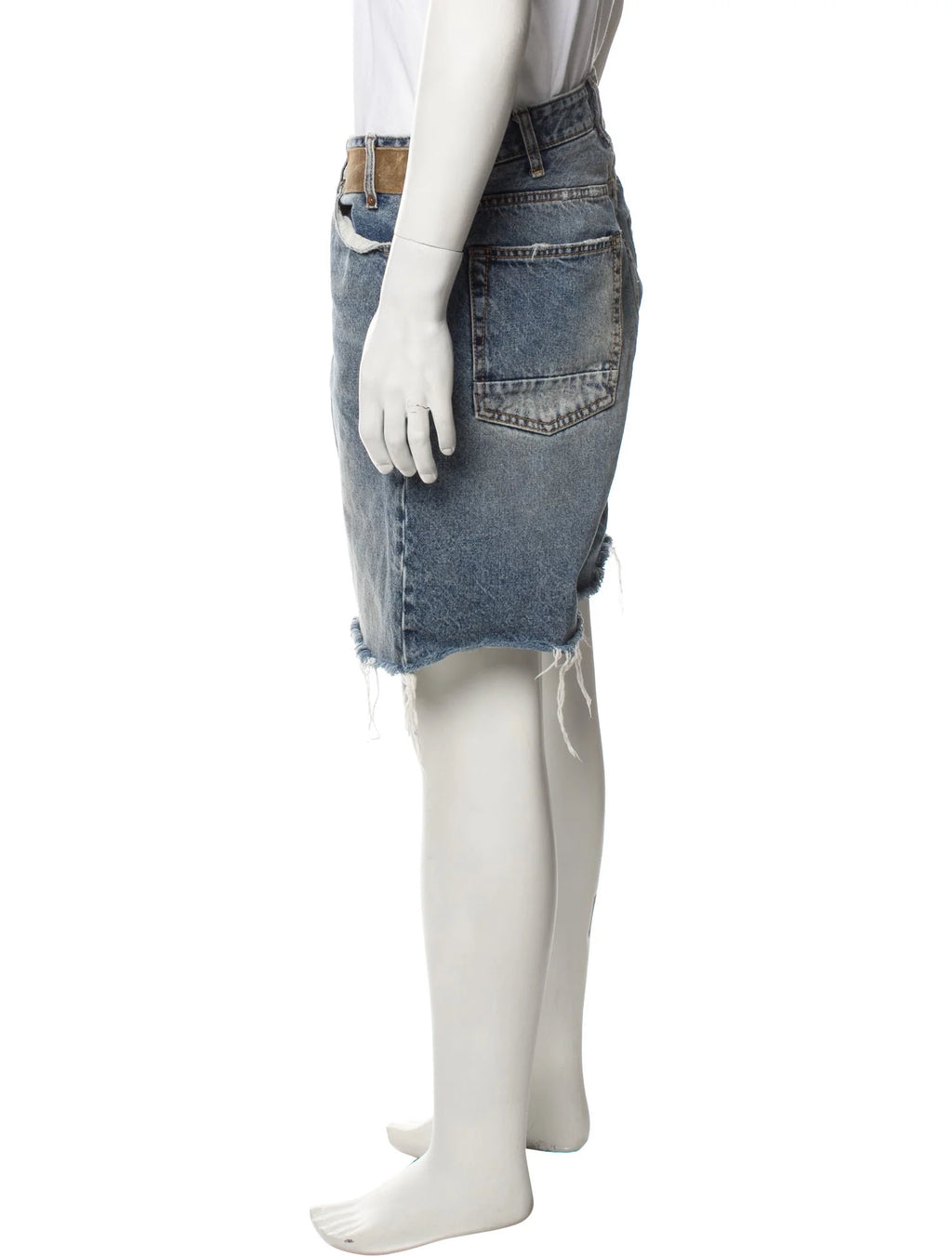 Palm Angels Denim Shorts