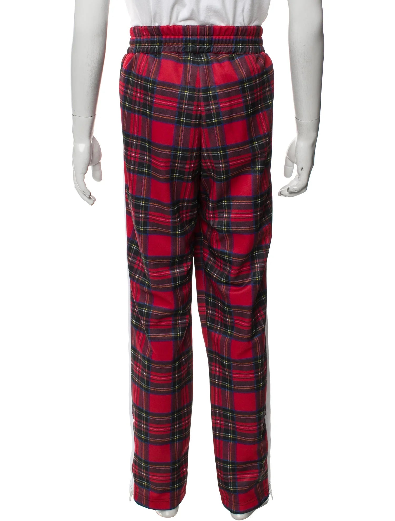 Palm Angels Plaid Track Pants Trousers