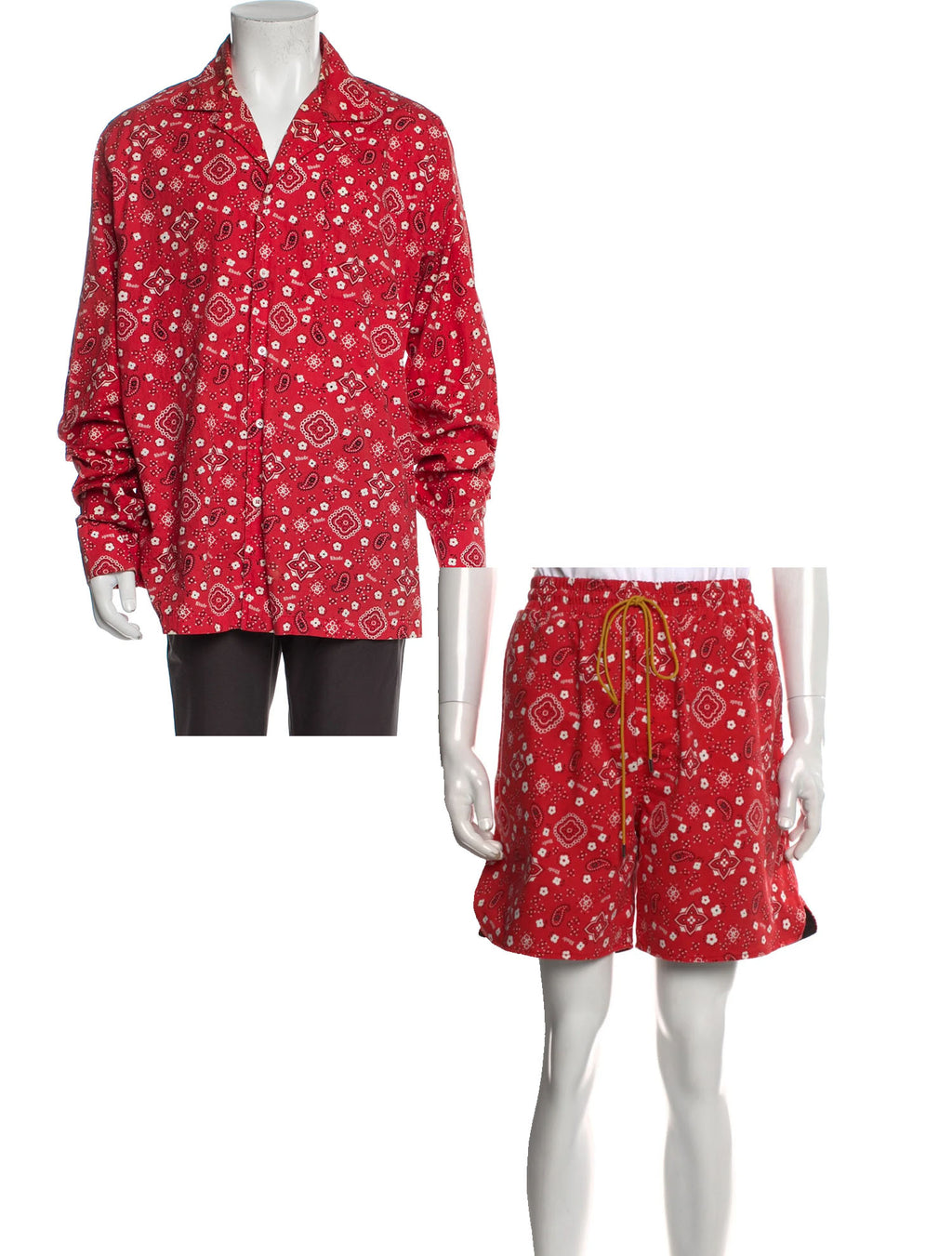 Rhude Shirt & Shorts SET