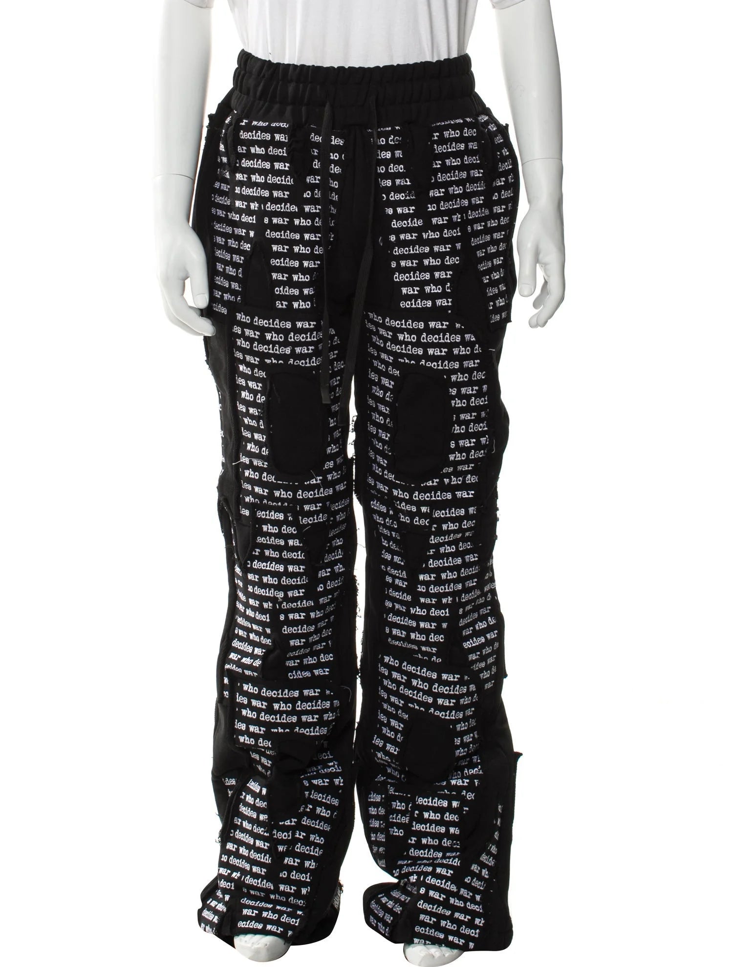 WHO DECIDES WAR SWEATPANTS