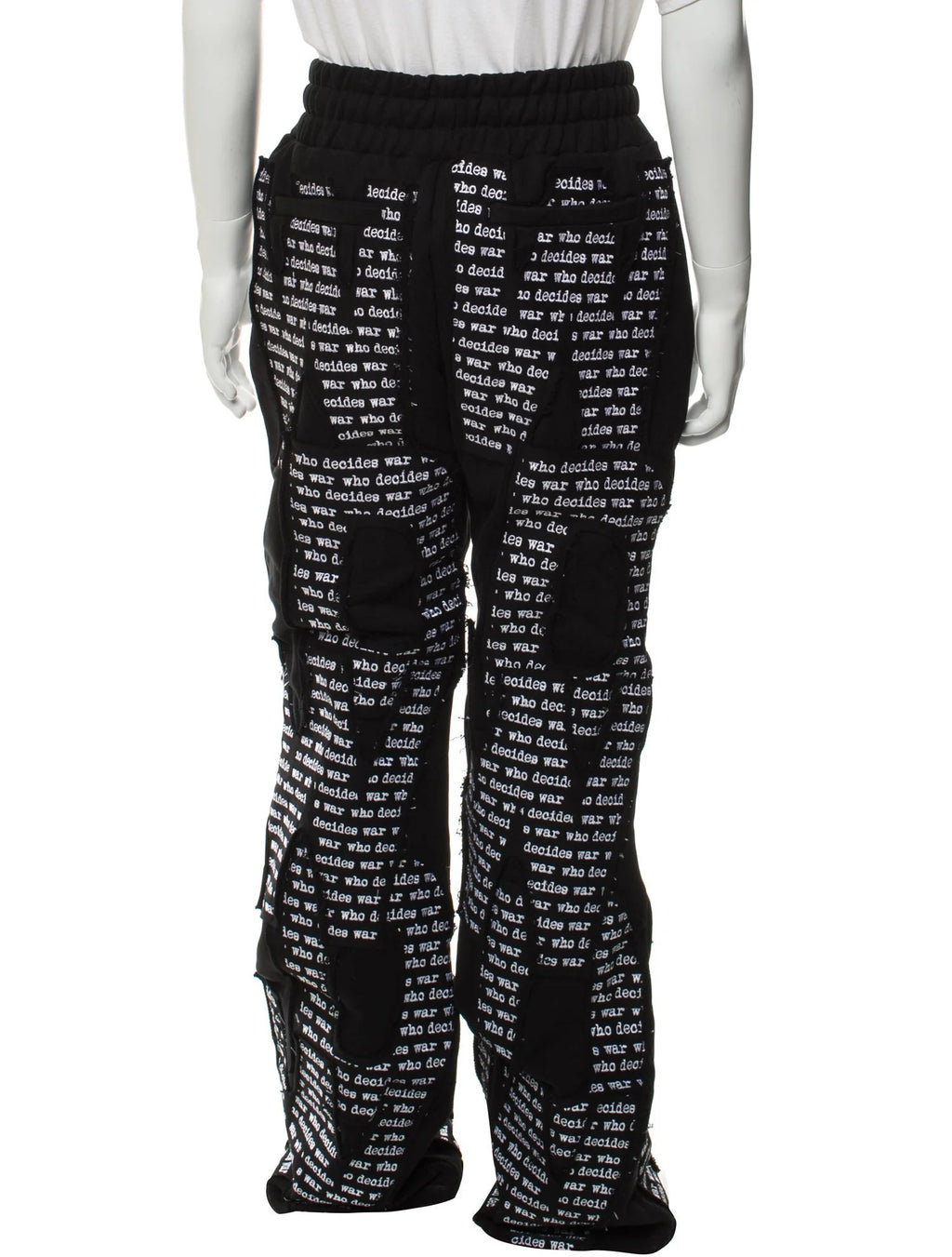 WHO DECIDES WAR SWEATPANTS