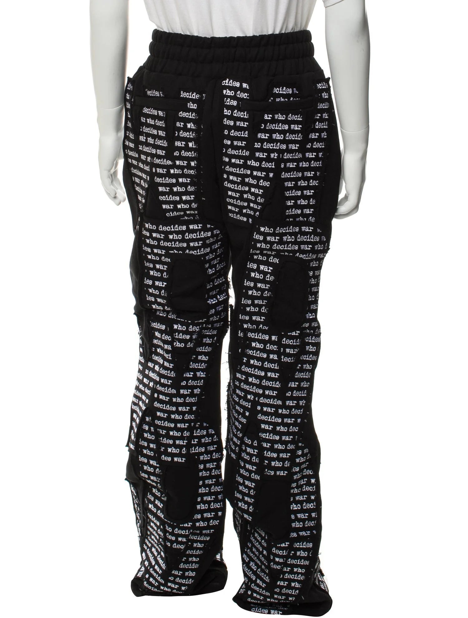 WHO DECIDES WAR SWEATPANTS