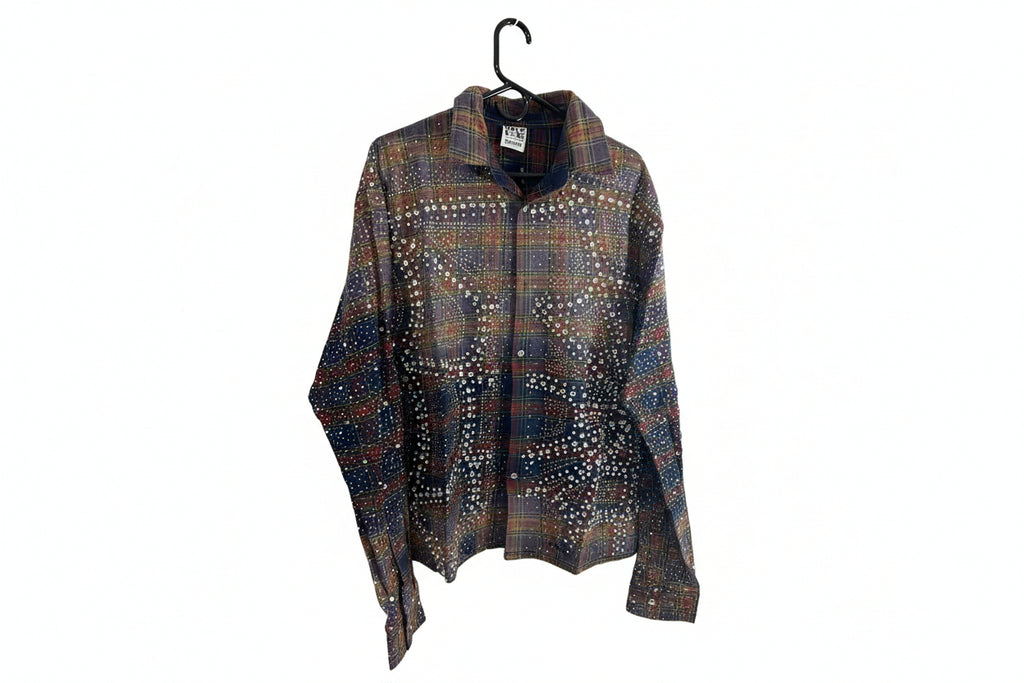 Vale Crystals Flannel