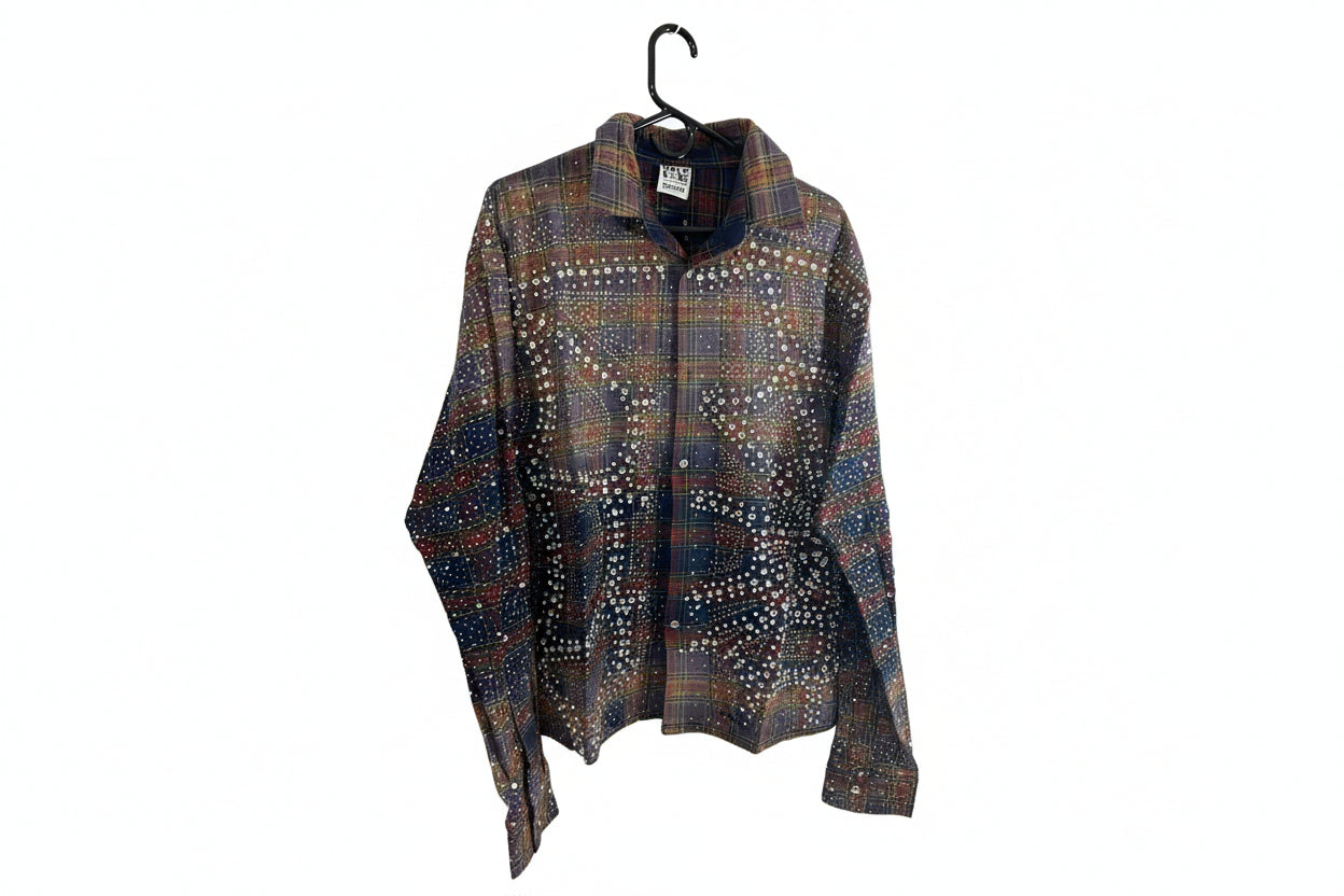 Vale Crystals Flannel