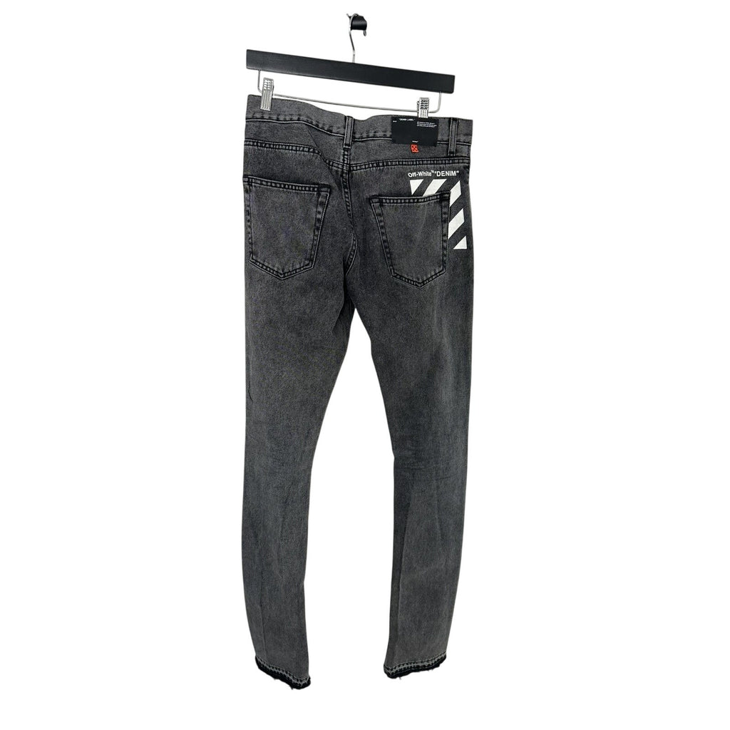 OFF WHITE DENIM JEANS