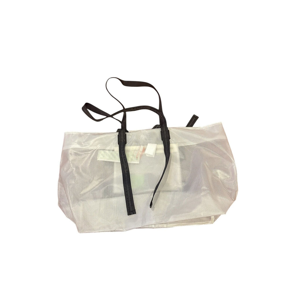 OFF WHITE TRANSPARENT TOTE