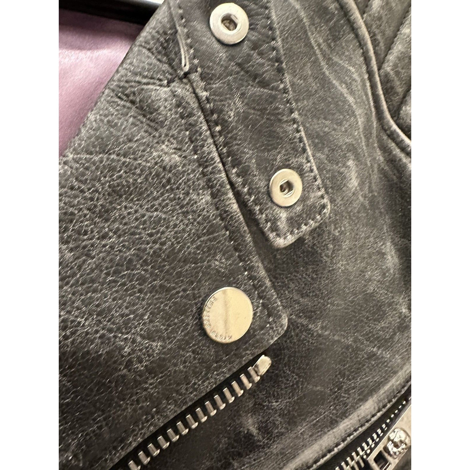 Philipp Plein Leather Jacket