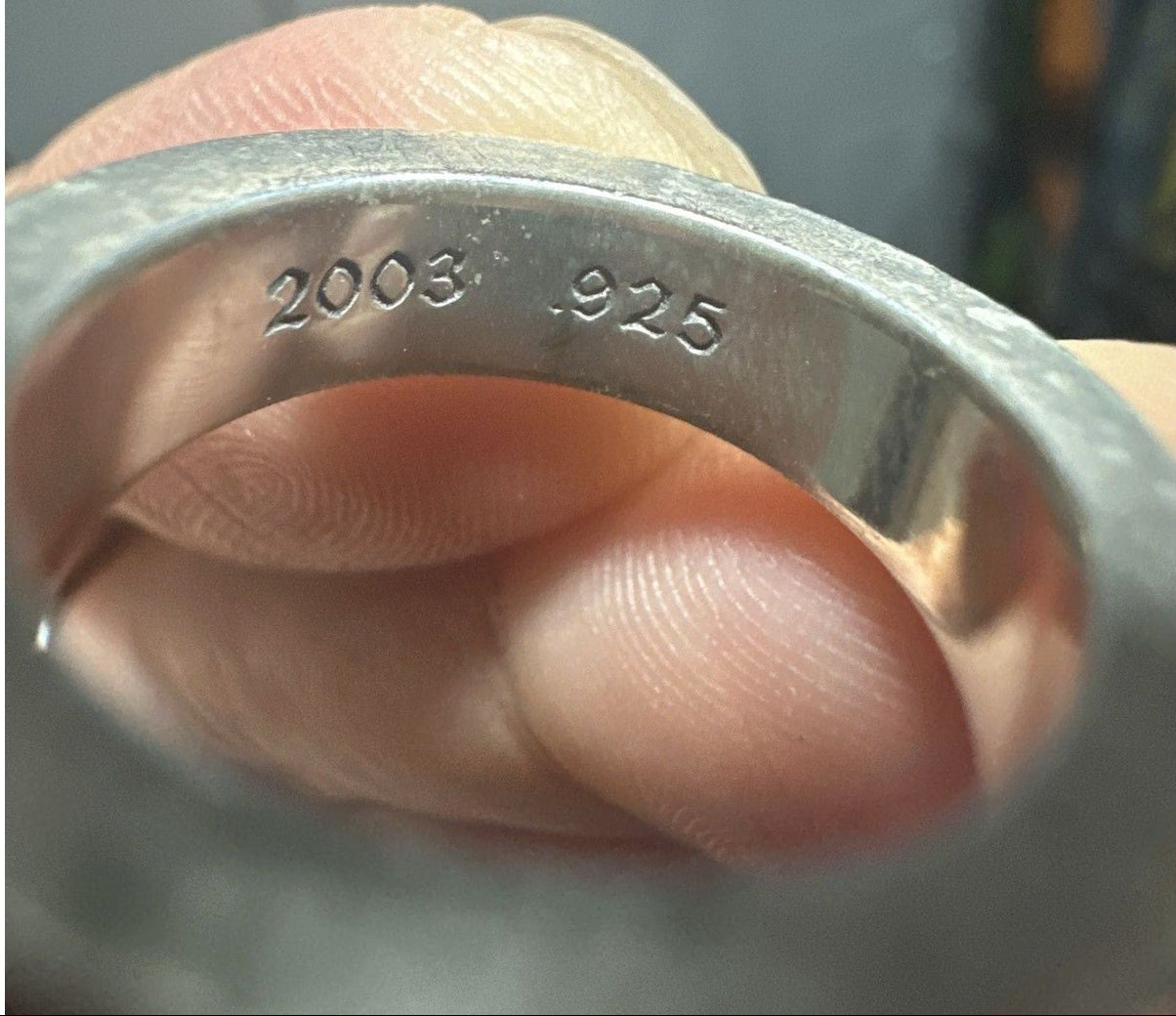 CHROME HEARTS RING forever 8.5