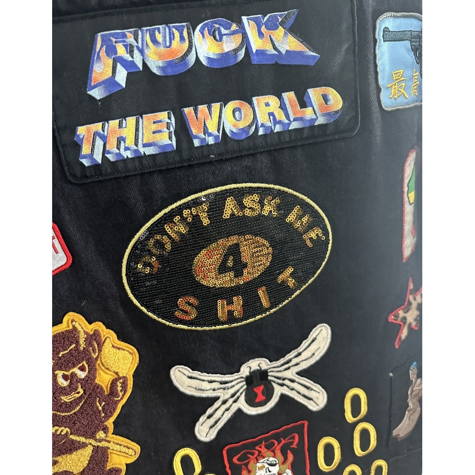 Supreme PATCHWORK DENIM JACKET