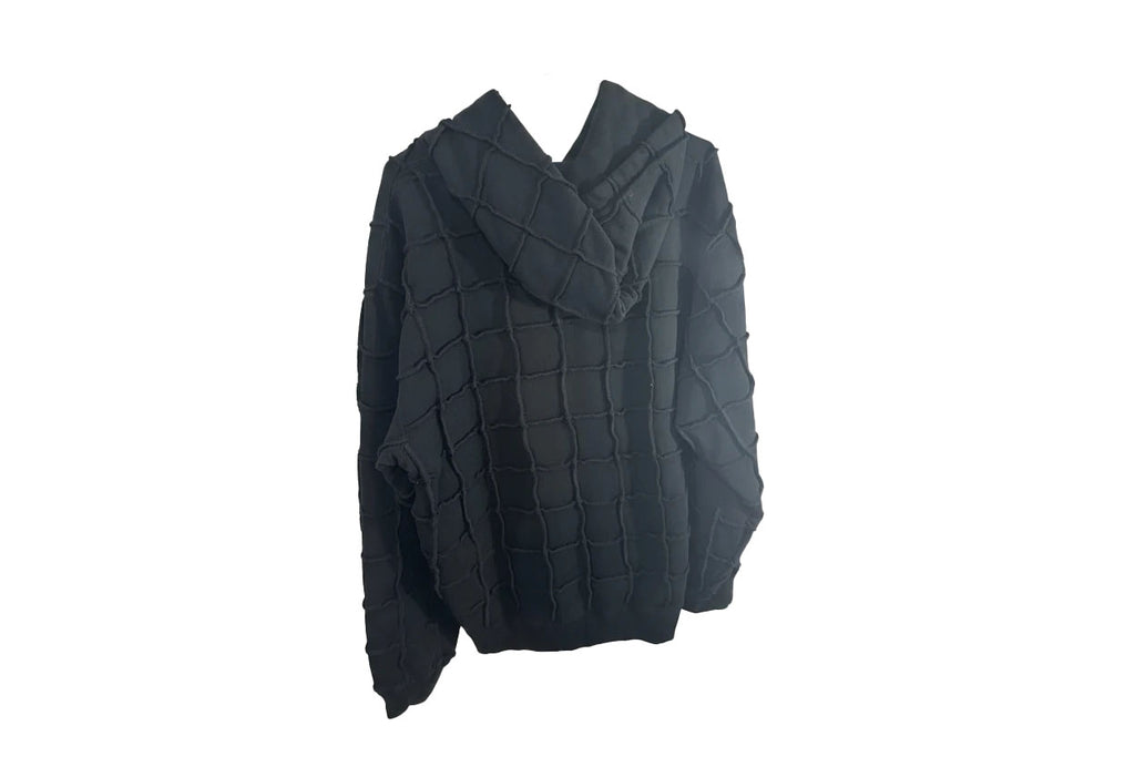 Supreme Reverse Patchwork Zip Up Hoodie