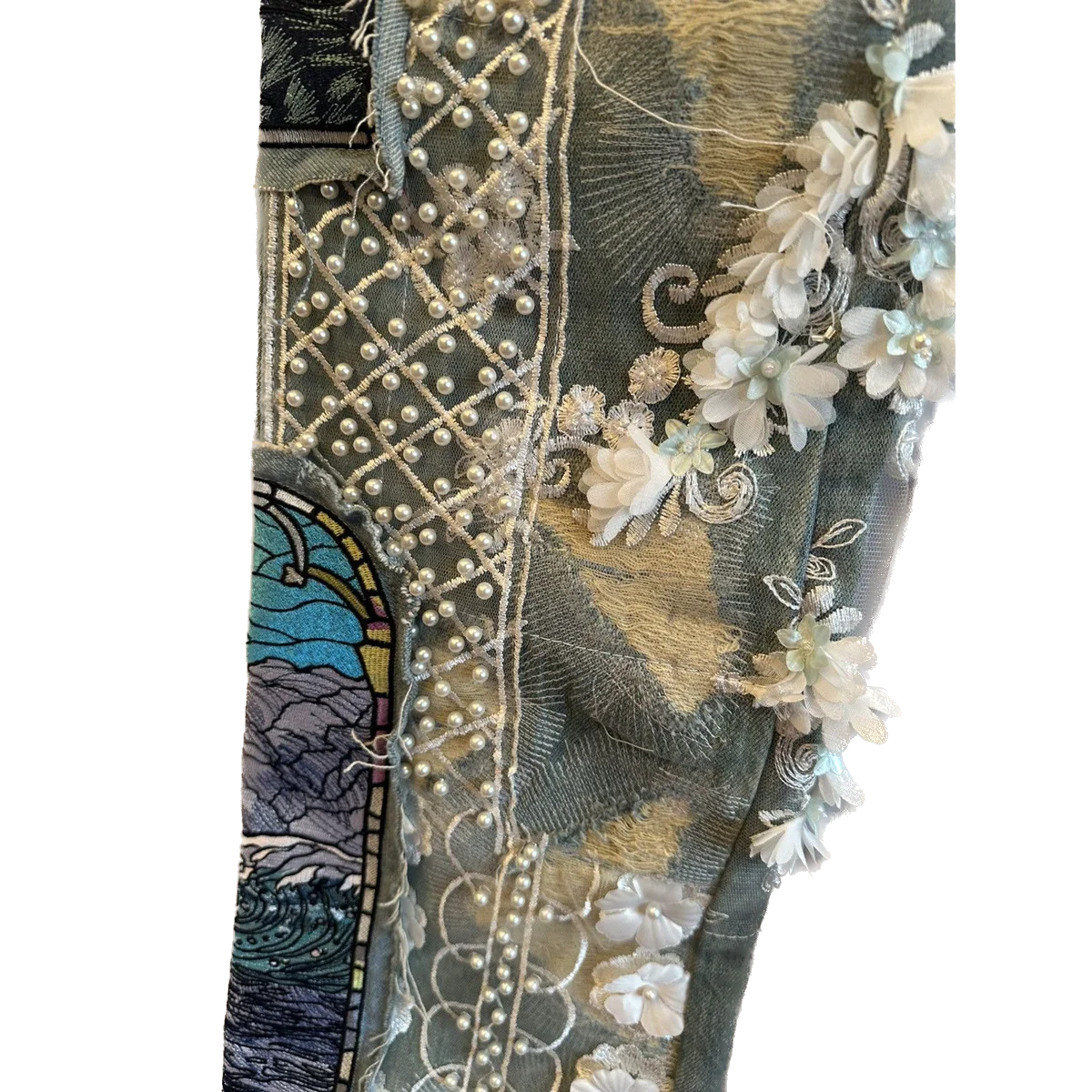 Who Decides War Floral Rare Denim