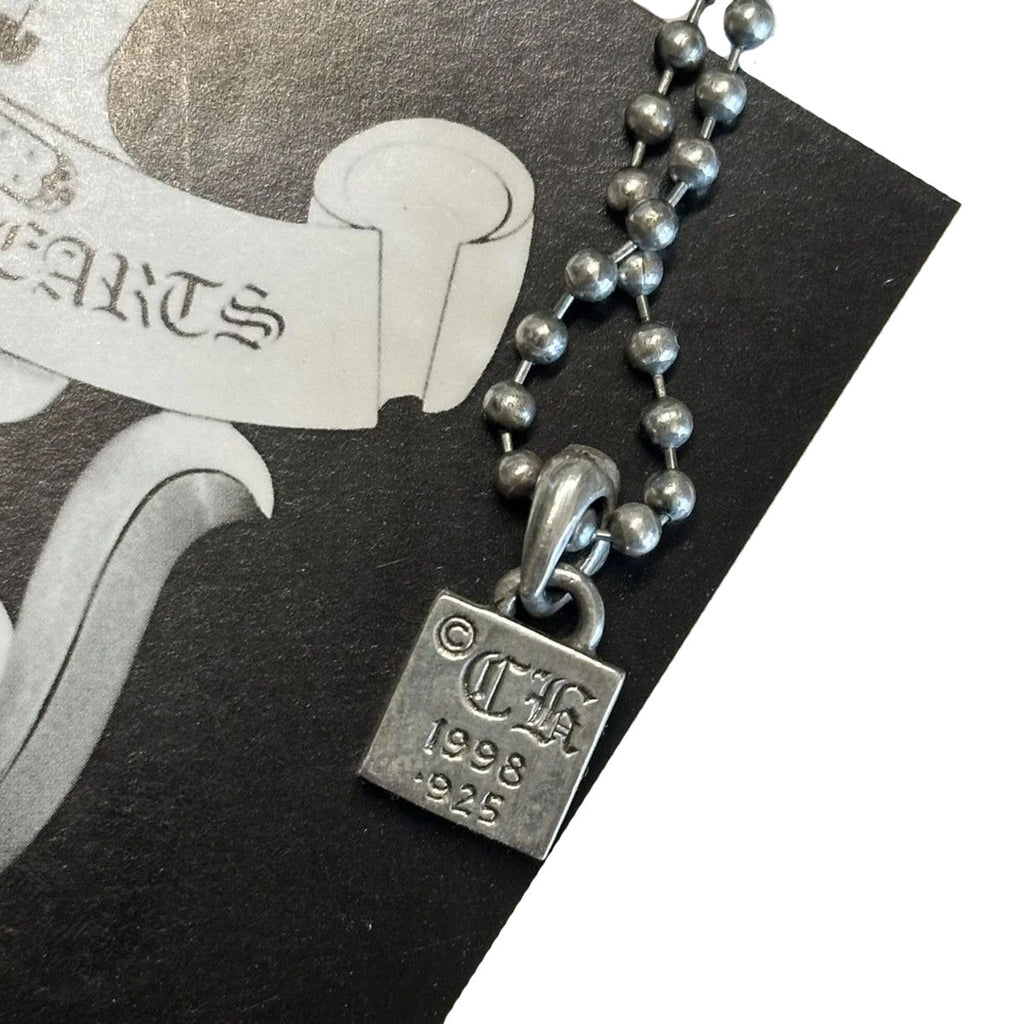 CHROME HEARTS FRAMED FLORAL PENDANT