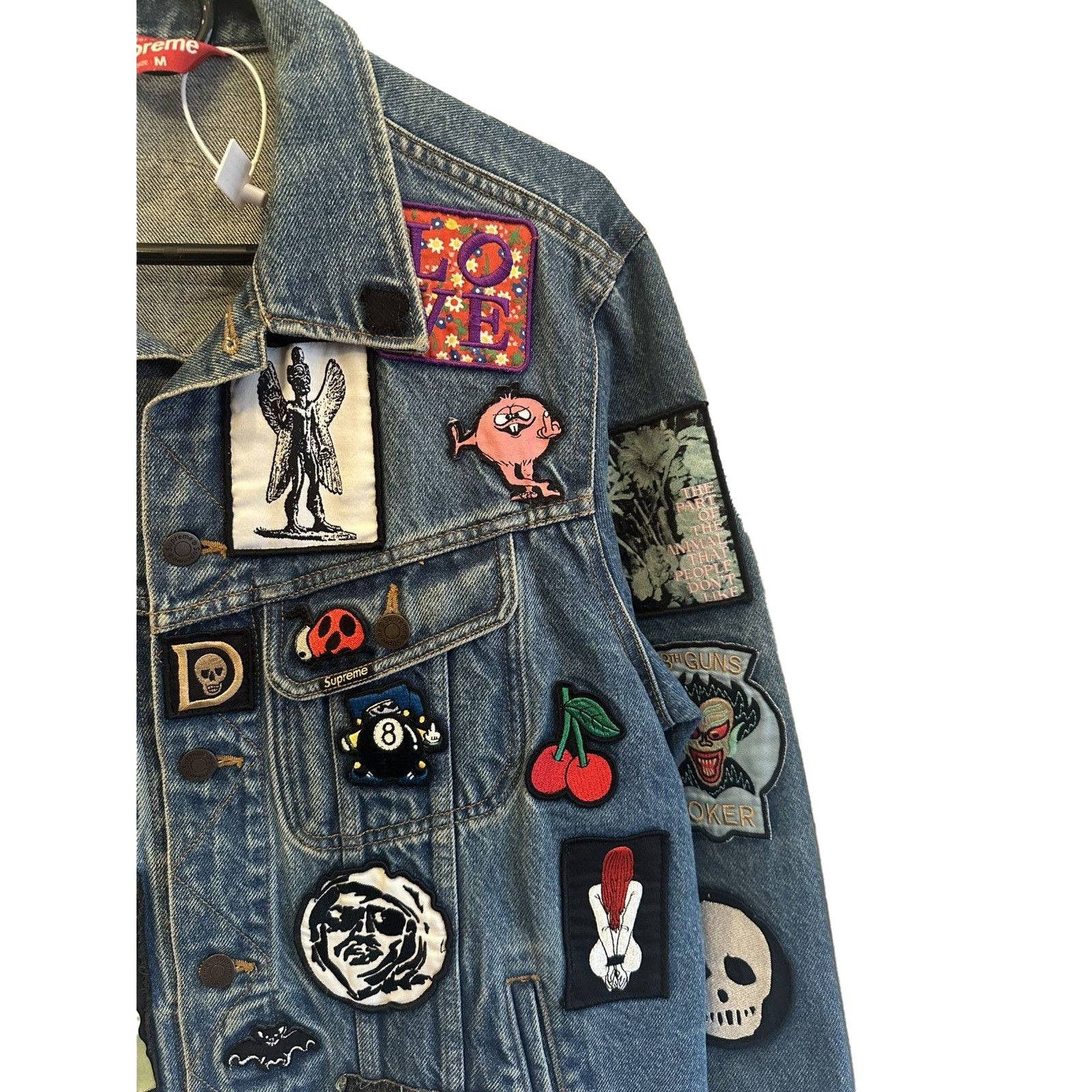Supreme Patchwork Denim Jacket