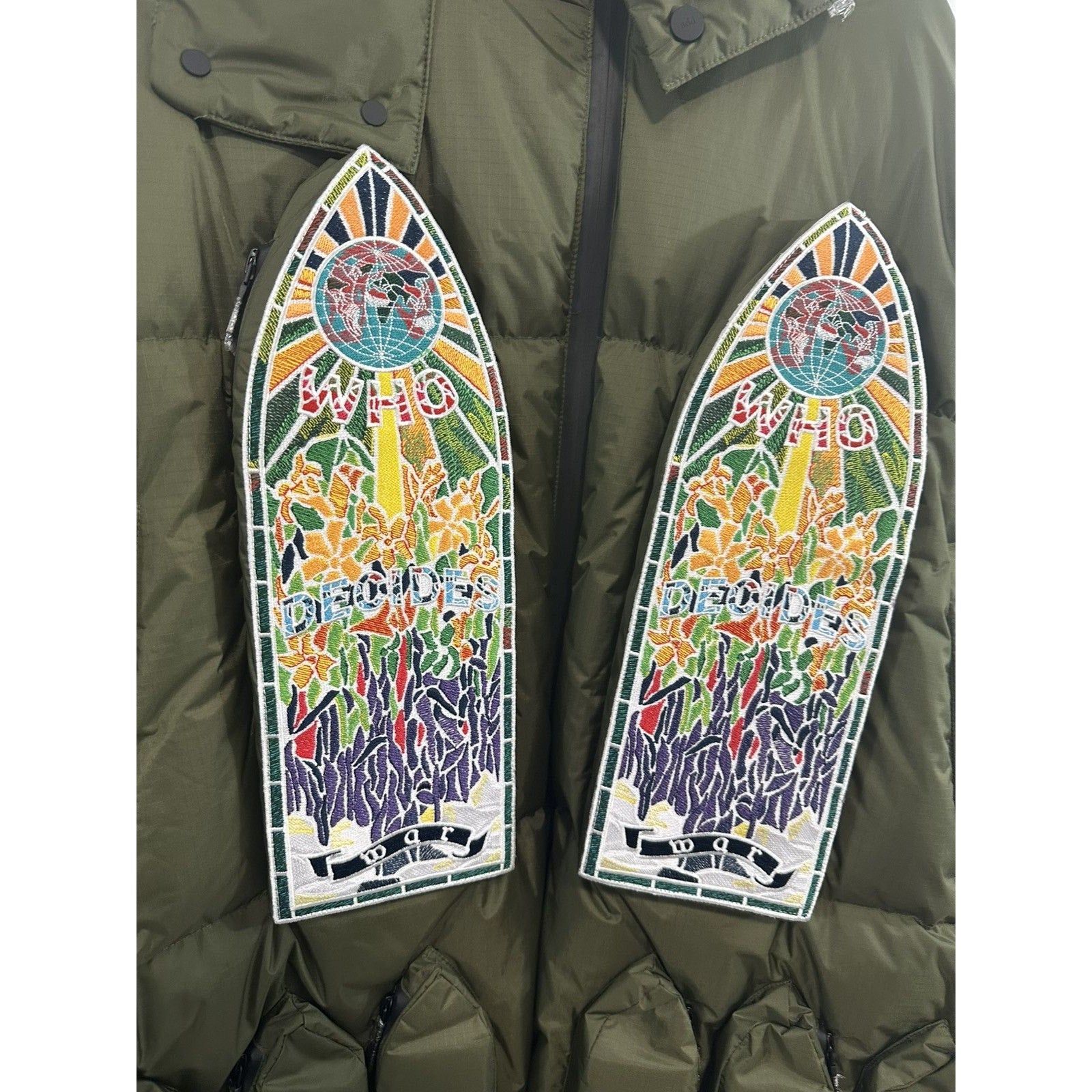 Who Decides War Bomber jacket