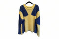 Vale Mohair Sweater (blue/yellow)