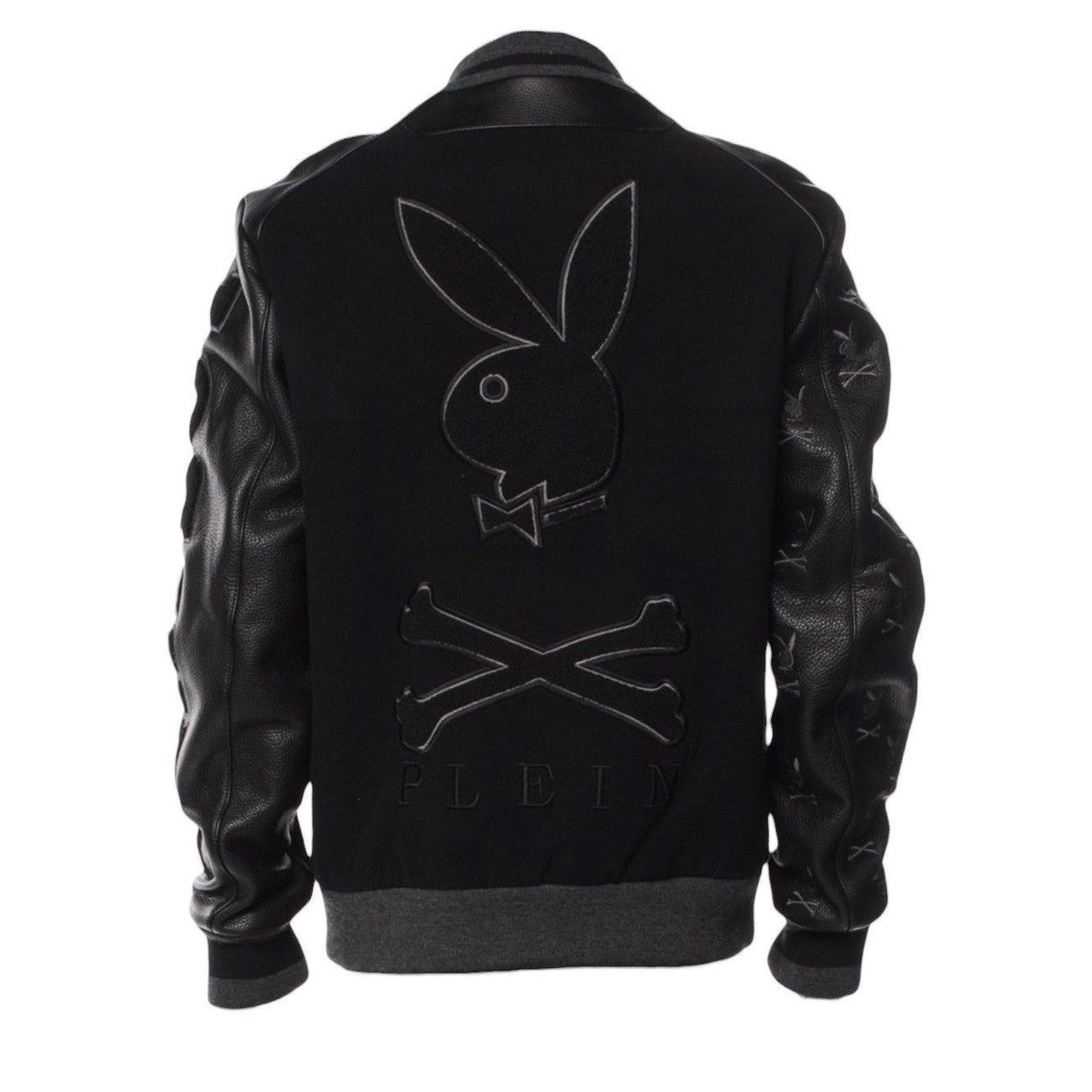 Philipp Plein X Playboy Magazine Varsity Jacket