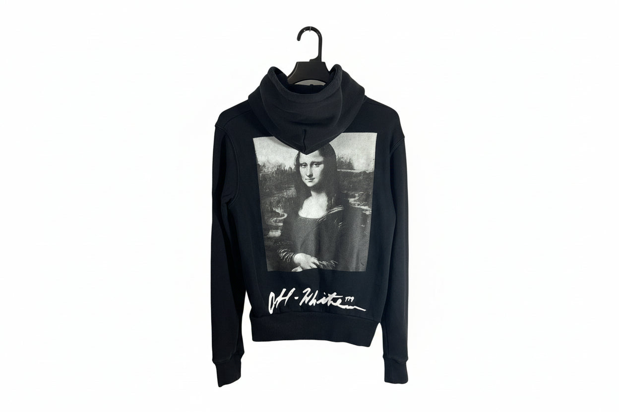 Off White Hoodie zip Mona Lisa