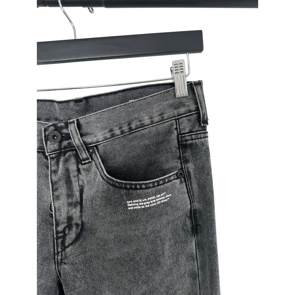OFF WHITE DENIM JEANS