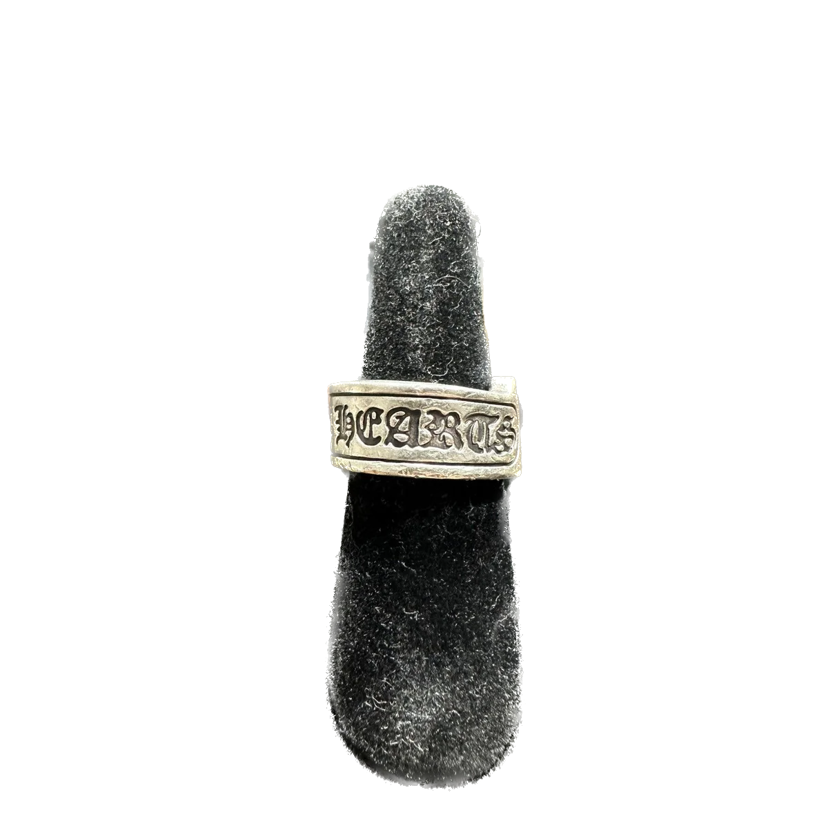 CHROME HEARTS RING scroll 8.5”