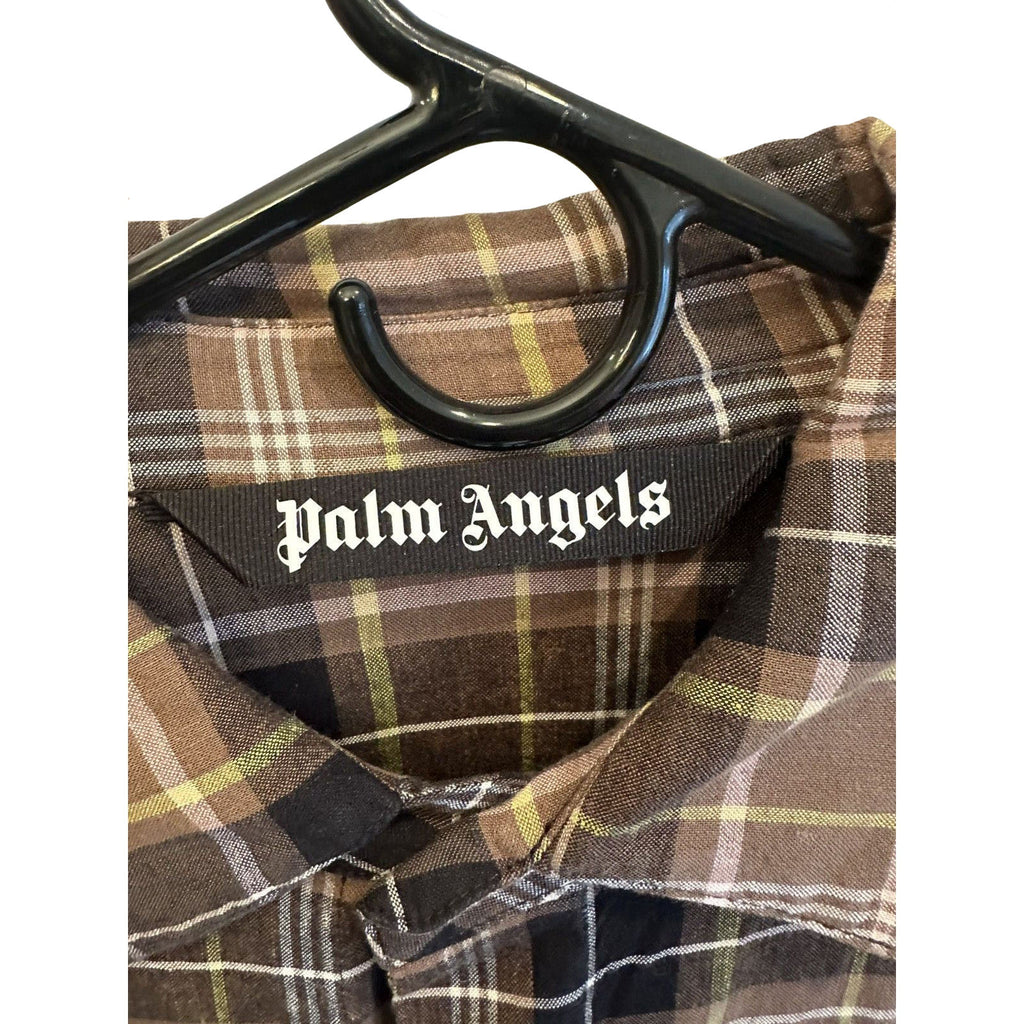 Palm Angels Plaid Shirt