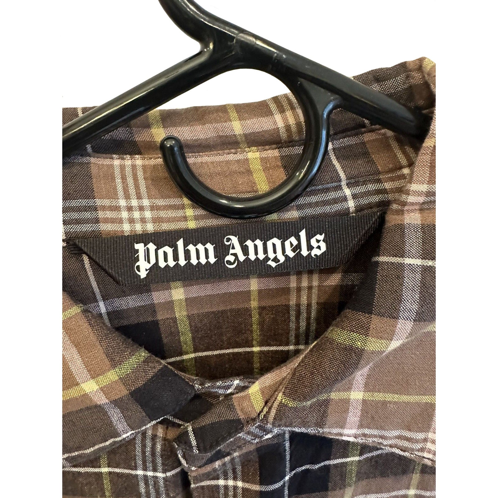 Palm Angels Plaid Shirt