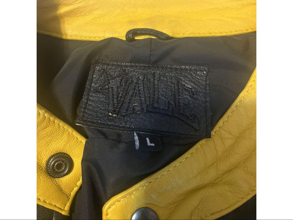 Vale Moto Leather Embroidered Jacket