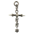 Chrome Hearts Roly Cross Charm Pendant
