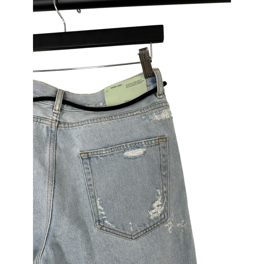 OFF-WHITE “Temperature” Denim Jeans