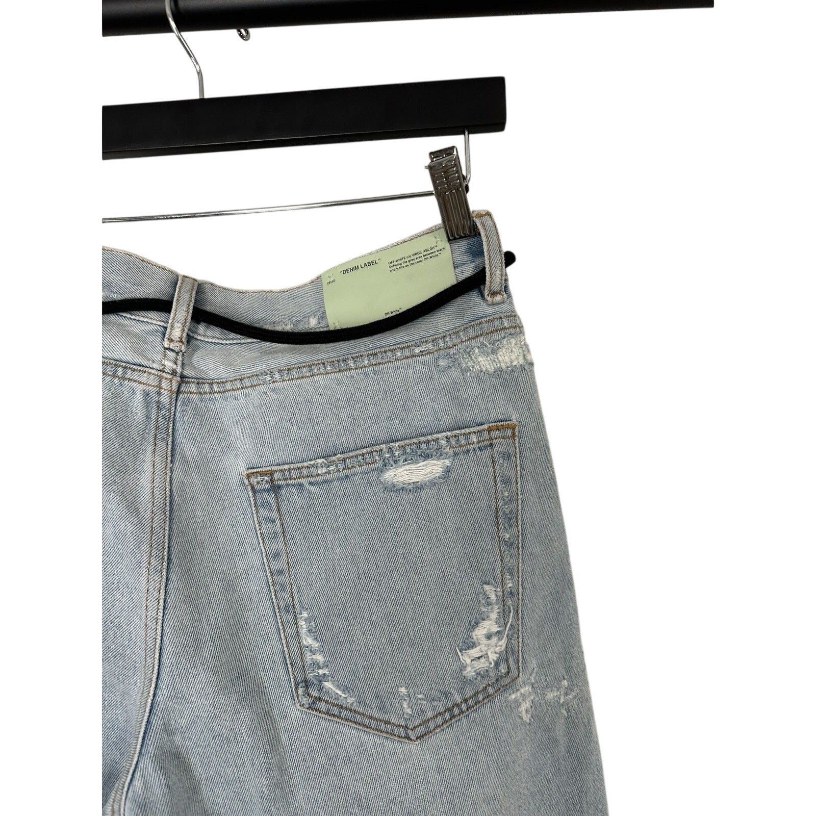 OFF-WHITE “Temperature” Denim Jeans